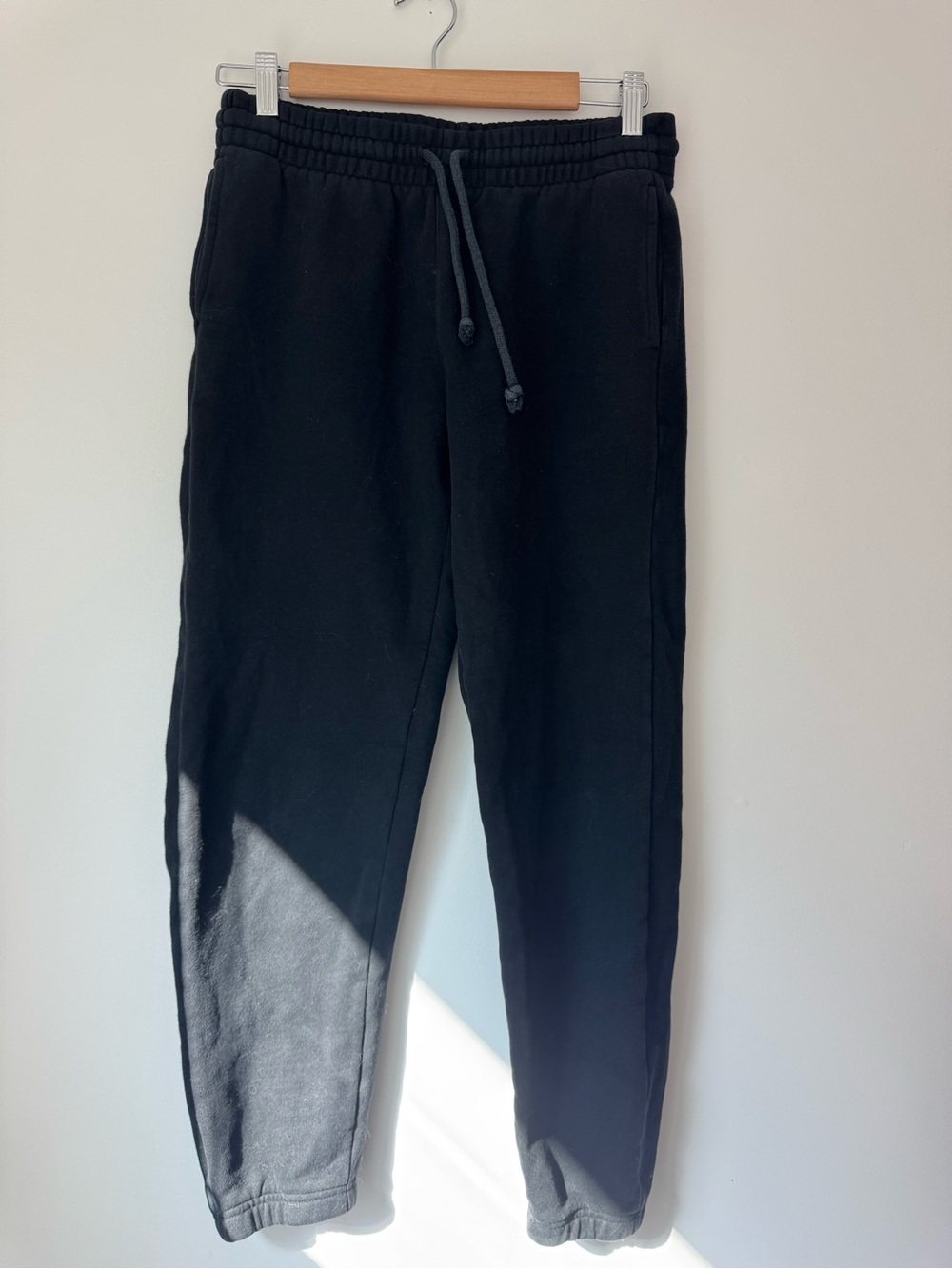 Tna Cozy Fleece Boyfriend Sweatpants Black S